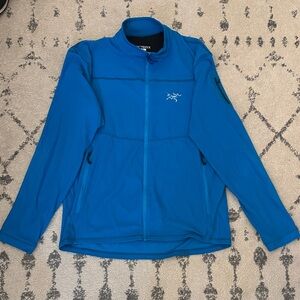 Arc'teryx Vibrant Blue Zip-Up Fleece